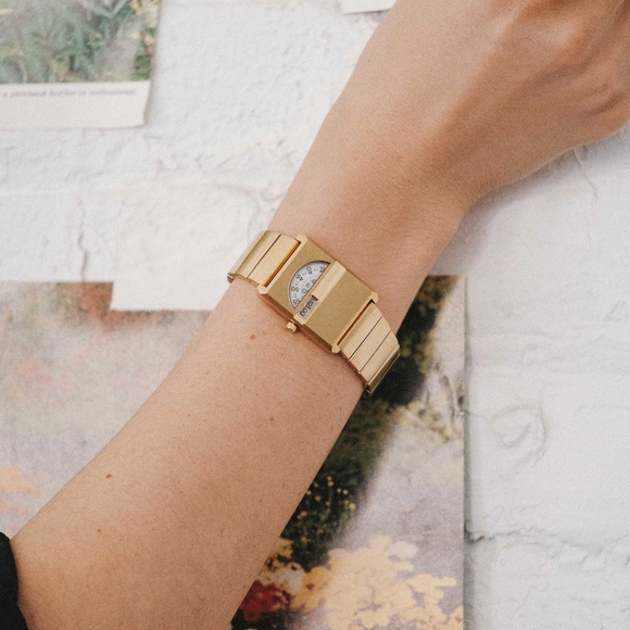 Breda Pulse Tandem Gold Digital Watch - Picture 7 of 7